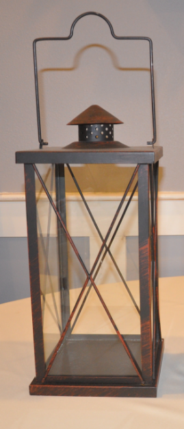 Picture of Lantern (X Style L) Lg - Brown
