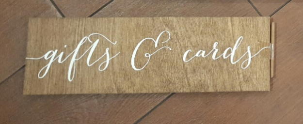 Picture of Sign (Gifts & Cards)  - Brown
