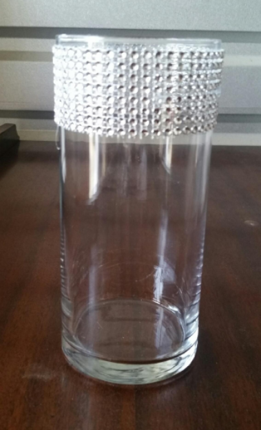 Picture of Vase (Bling Bouquet holder) 7.25X3 - Bling
