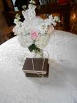 Picture of Table Cloth 120 - Ivory (Poly Damask  Round)