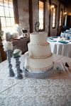 Picture of Table Cloth 120 - Ivory (Poly Damask  Round)