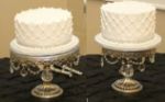 Picture of Cake stand (Trio, pedestal w/Ball)  - Silver