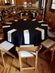 Picture of Table Cloth 120 - Black (Poly Round)