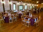 Picture of Table Cloth 120 - Burgundy (Poly Round T)
