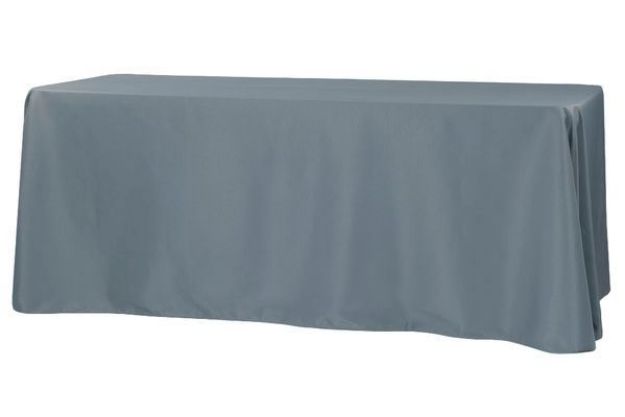 Picture of 90X132 - Silver charcoal (Poly Rectangle)
