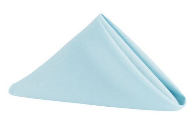 Picture of Napkin 20X20 - Baby Blue (Poly Square)