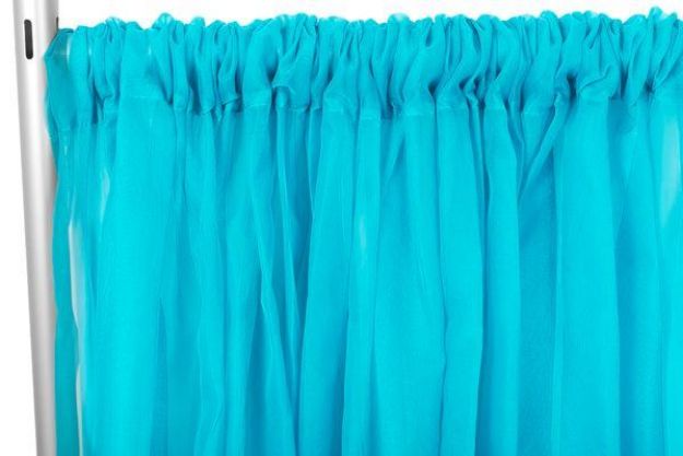 Picture of Drape - 14X118 - Aqua Blue (Voile )
