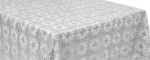 Picture of Overlay 90X132 - Silver (Chemical lace Rectangle)