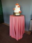 Picture of Table Cloth 120 - Coral (Poly Round)