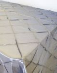 Picture of 90X132 - Silver Charcoal (Pintuck Taffeta Rectangle)