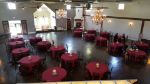 Picture of Table Cloth 120 - Burgundy (Poly Round C)