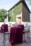 Picture of Table Cloth 120 - Burgundy (Poly Round C)