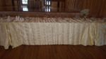 Picture of 90X156 - Ivory (Wave Satin Rectangle)