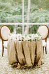 Picture of Table Cloth 120 - Champagne (Glitz sequin round)