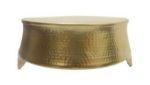 Picture of Cake stand (Hammered Round) 18 - Gold
