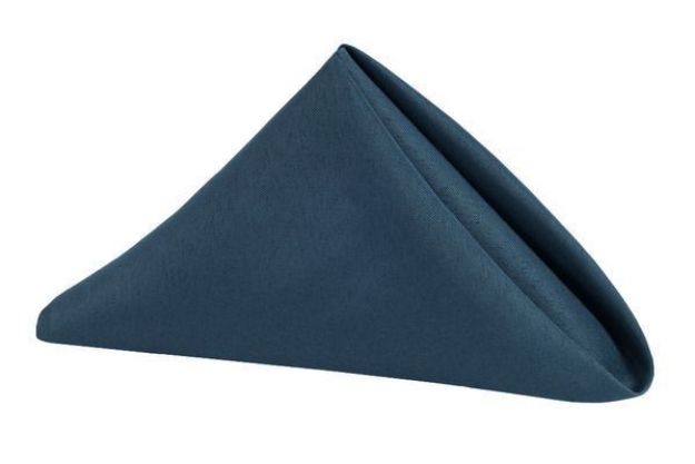 Picture of Napkin 20X20 - Midnight Navy Blue (Poly Square)