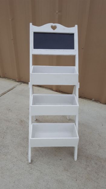 Picture of Decor (White ladder stand)