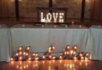 Picture of Marquee (Mr & Mrs) LG - Rust