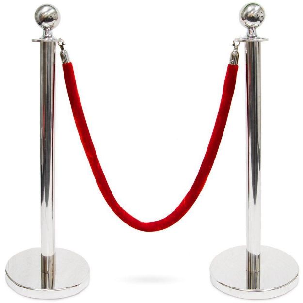 Picture of Decor (Stanchion Set)  - Silver