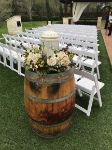 Picture of Decor (Hydrangea Floral Wreath) Lg - Off White