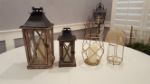 Picture of Vase (Tall Geometric Terrarium) 5X10 - Gold