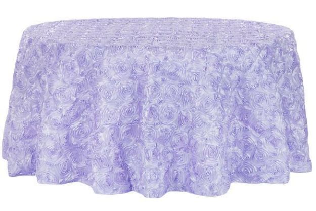 Picture of 120 - Lavender (Satin Rosette Round)