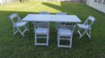 Picture of Table (Plastic Rectangle table) 6' - White