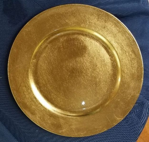 Picture of Charger Plate (Gold Plain) 13 - Gold