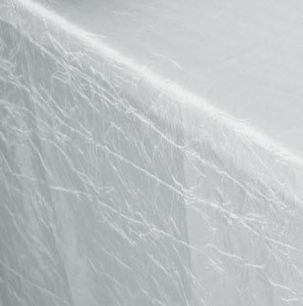 Picture of 90X156 - Silver Platinum (Crushed Taffeta Rectangle)