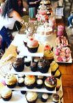 Picture of Cupcake stand (Square Tower) 5 tier - White