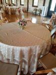 Picture of Overlay 90X90 - Ivory (Lace Square)