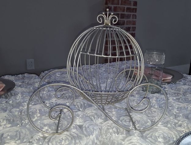 Picture of Decor (Cinderella Carriage) 15X14 - Silver
