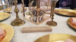 Picture of Table Numbers (Acrylic Stand white lettering)  - Clear
