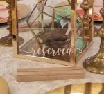Picture of Sign (Acrylic Reserved Stand) 5X7 - Clear