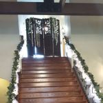 Picture of Backdrop (Hanging Orchids)  - White