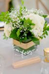 Picture of Table Numbers (Acrylic Stand white lettering)  - Clear