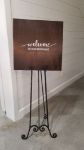 Picture of Sign (Welcome Beginning) 24 - Brown