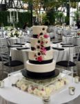 Picture of Cake stand (Acrylic square) 18 - Clear