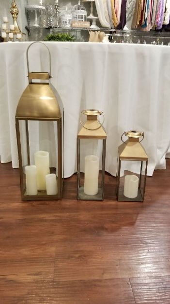 Picture of Lantern (Gold Classic) Trio - Gold