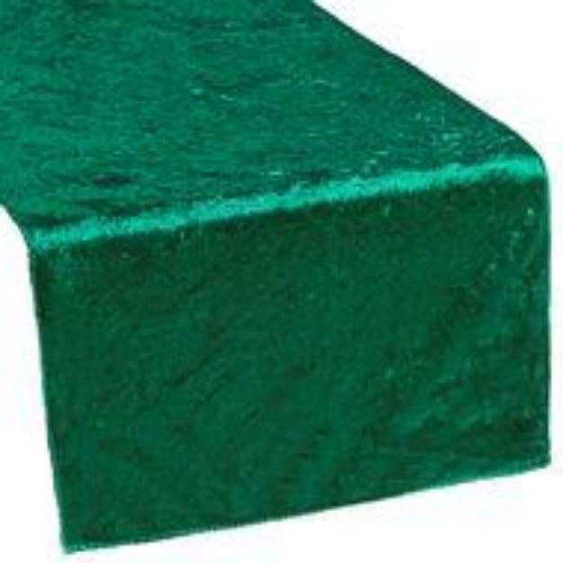 Picture of Runner 12X108 - Emerald Green (Velvet )