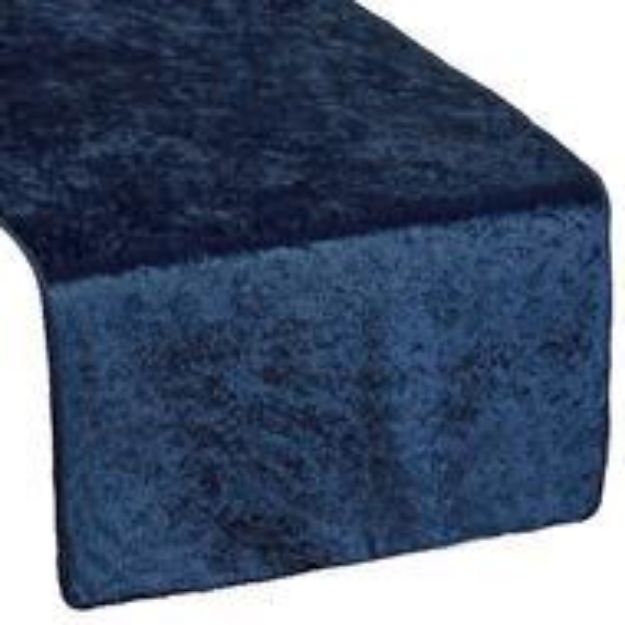 Picture of Runner 12X108 - Navy (Velvet )