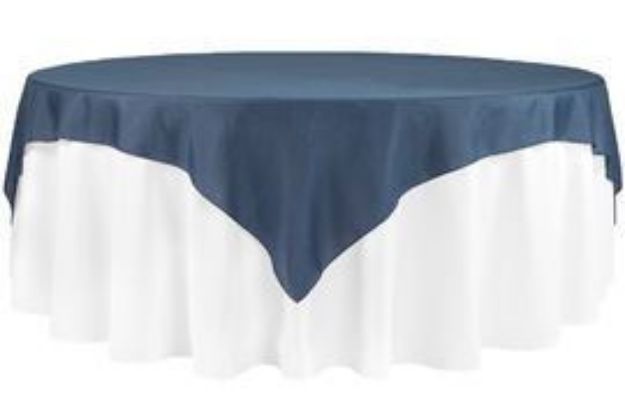 Picture of 72X72 - Navy (Faux burlap Square)