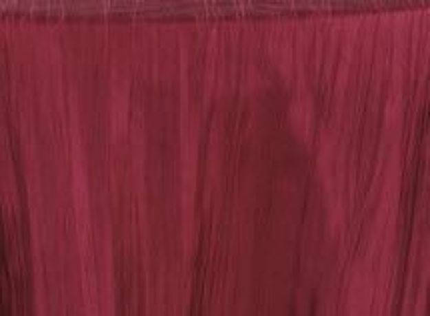 Picture of 90X132 - Burgundy (Accordion Taffeta Rectangle)