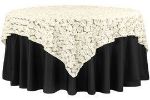 Picture of 85X85 - Ivory (Mesh Rosette )