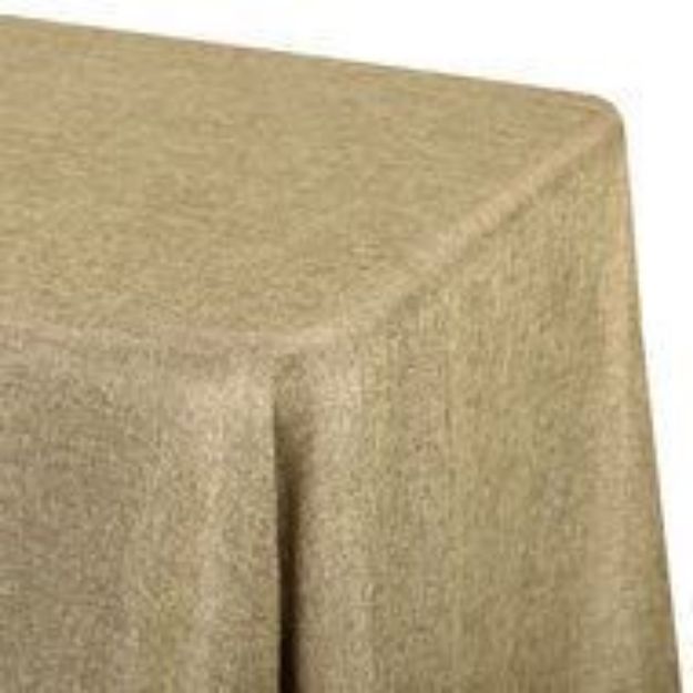 Picture of 90X156 - Natural (Faux Burlap Rectangle)