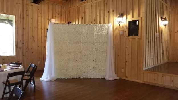 Picture of Backdrop (Silk hydrangea flower) 8X8 - Off white