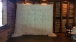 Picture of Backdrop (Silk hydrangea flower) 8X8 - Off white