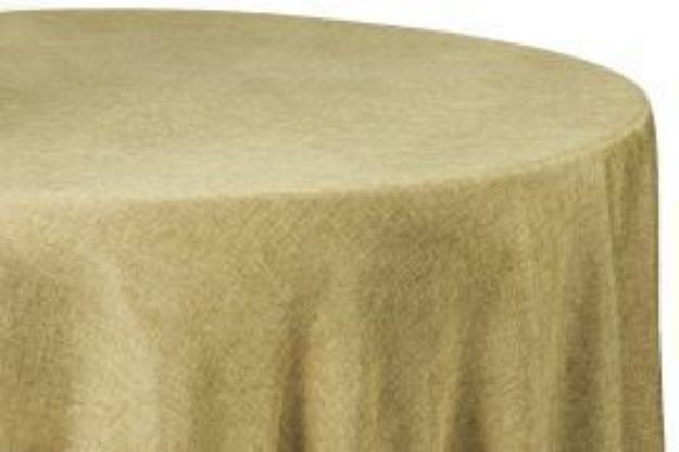 Picture of 90 - Natural (Faux burlap Round)