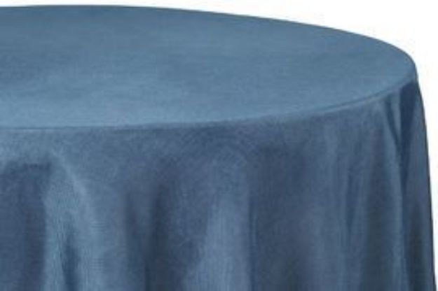 Picture of 120 - Navy (Faux burlap Round)