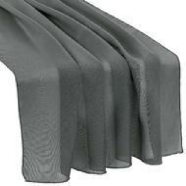 Picture of 16 - Silver Charcoal (Chiffon )